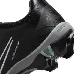 Nike Kids' Hyperdiamond 4 Keystone Softball Cleats -Rawlings Sport Gears Store CZ5919 010 BlackGrey DET alt1