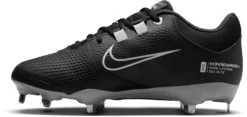 Nike Women's Hyperdiamond 4 Pro Fastpitch Softball Cleats 6 Nike Women's Hyperdiamond 4 Pro Fastpitch Softball Cleats -Rawlings Sport Gears Store CZ5920 010 BlackGrey INS