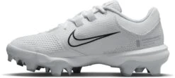 Nike Women's Hyperdiamond 4 Pro MCS Softball Cleats -Rawlings Sport Gears Store DC8990 102 WhiteGrey INS
