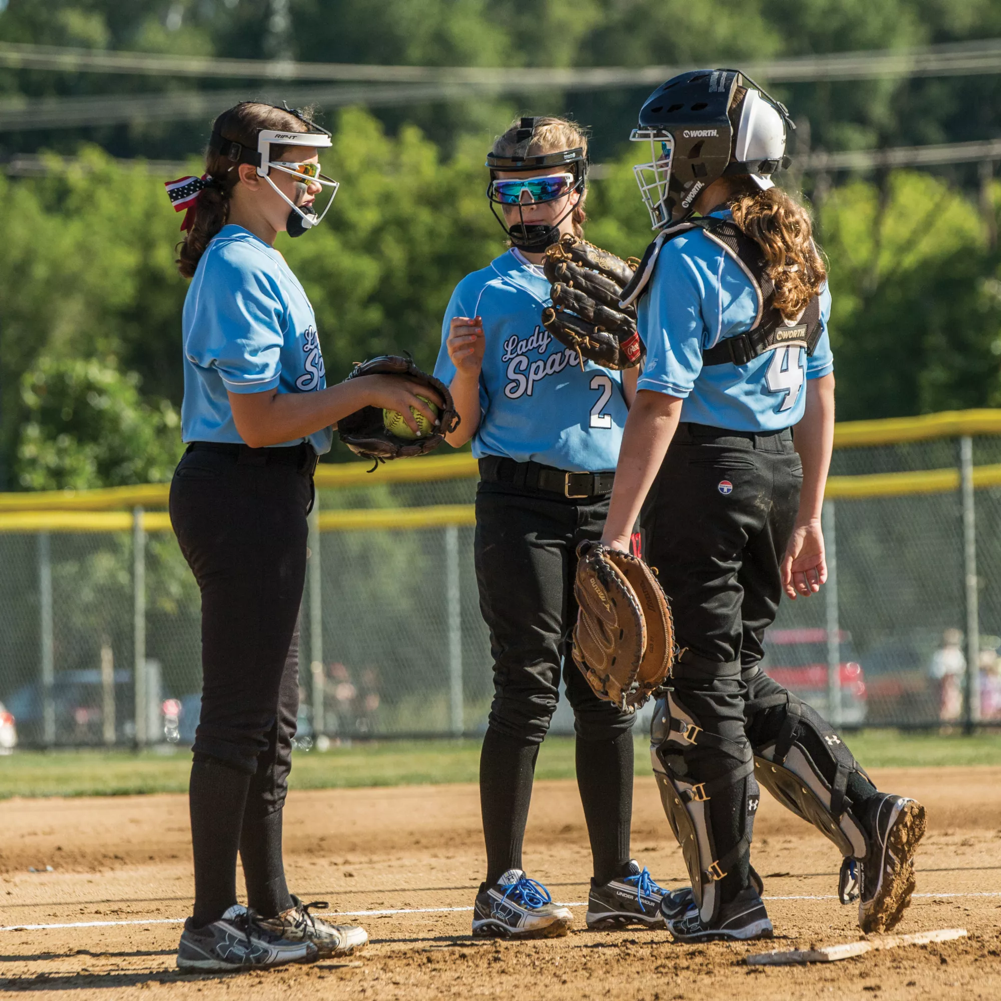 RIP-IT Youth Defense Pro Softball Fielder's Mask W/ Blackout Technology 2 RIP-IT Youth Defense Pro Softball Fielder's Mask W/ Blackout Technology - Image 2
