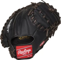 Rawlings 32.5'' Premium Series Catcher's Mitt -Rawlings Sport Gears Store DICD325BWCMRZ DICD325BWCM30 Black BCK