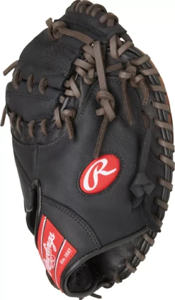 Rawlings 32.5'' Premium Series Catcher's Mitt -Rawlings Sport Gears Store DICD325BWCMRZ DICD325BWCM30 Black SDER