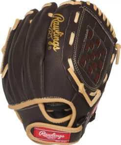 Rawlings 10'' Tee Ball Highlight Series Glove -Rawlings Sport Gears Store DICH100BRCRZ DICH100BRC60 Brown BCK
