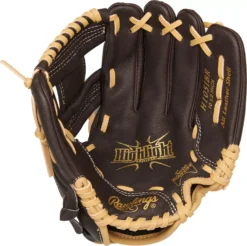 Rawlings 10.5'' Youth Highlight Series Glove -Rawlings Sport Gears Store DICH105IBR 60 Brown PALM