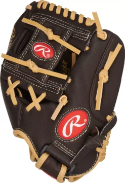 Rawlings 10.5'' Youth Highlight Series Glove -Rawlings Sport Gears Store DICH105IBR 60 Brown SDER