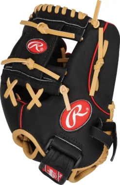 Rawlings 10.5'' Youth Highlight Series Glove -Rawlings Sport Gears Store DICH105IB 60 Black SDER