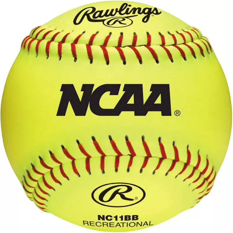 Rawlings 11” NCAA Fastpitch Softballs - 6 Pack 2 Rawlings 11” NCAA Fastpitch Softballs - 6 Pack - Image 2