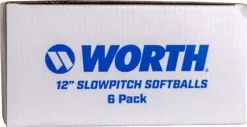Worth 12" USA Hot Dot Slowpitch Softballs - 6 Pack -Rawlings Sport Gears Store DICWAHD12SY 6P NOCOLOR BTM
