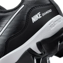 Nike Kids' Alpha Huarache Keystone 4 RM Baseball Cleats -Rawlings Sport Gears Store DJ6525 011 BlackGrey DET alt1