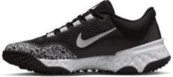 Nike Women's Alpha Huarache Elite 4 Turf Softball Shoes -Rawlings Sport Gears Store DV0496 010 BlackGrey INS