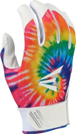 Easton Girls' Game Ready Elite Softball Batting Gloves 5 Easton Girls' Game Ready Elite Softball Batting Gloves -Rawlings Sport Gears Store E00686 Y TD E00686728 TieDye BCK