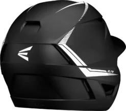 Easton Senior Elite Max Baseball Batting Helmet W/ Adjustable Jaw Guard -Rawlings Sport Gears Store ELITEMAXADJ LXL E00684540 BlackWhite BCK