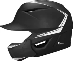 Easton Senior Elite Max Baseball Batting Helmet W/ Adjustable Jaw Guard -Rawlings Sport Gears Store ELITEMAXADJ LXL E00684540 BlackWhite SDE