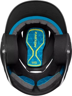 Easton Junior Elite X Baseball Batting Helmet -Rawlings Sport Gears Store ELITEXH JR 8066465 BlackWhite TOP