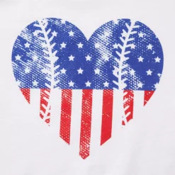 Adidas Girls' Destiny ¾ Sleeve Printed Softball Graphic Shirt -Rawlings Sport Gears Store GBA11013 BlueStarPrint DET alt1