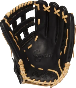Rawlings 12.75'' GG Elite Series Glove 7 Rawlings 12.75'' GG Elite Series Glove -Rawlings Sport Gears Store GGE1275HBCCLZ DICGGE1275HBCC Black PALM