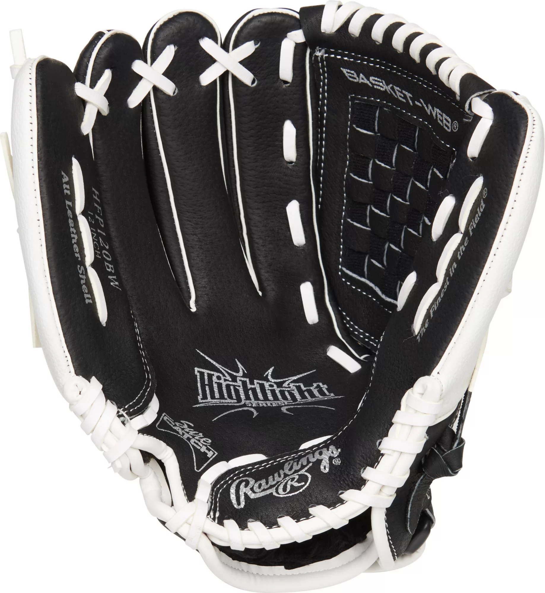 Rawlings 12'' Girls' Highlight Series Softball Glove 3 Rawlings 12'' Girls' Highlight Series Softball Glove - Image 3