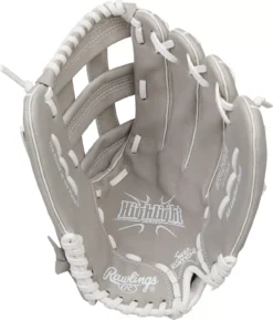Rawlings 12.5'' Girls' Highlight Series Softball Glove -Rawlings Sport Gears Store HFP125HGW NOCOLOR PALM