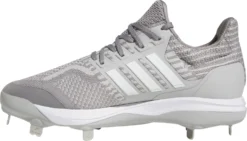 Adidas Men's Ultra Boost DNA 5.0 Metal Baseball Cleats -Rawlings Sport Gears Store ID9602 GrayWhite INS