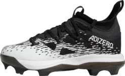 Adidas Kids' Adizero Afterburner 9 NWV TPU Baseball Cleats 9 Adidas Kids' Adizero Afterburner 9 NWV TPU Baseball Cleats -Rawlings Sport Gears Store IE1629 BlackWhite INS