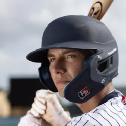 Rawlings Senior MACH Baseball Batting Helmet W/ Adjustable Face Guard -Rawlings Sport Gears Store IMG 9973