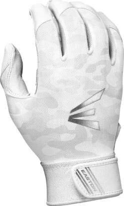 Easton Women's Lauren Chamberlain Pro Softball Batting Gloves -Rawlings Sport Gears Store LCEWMN WW 8075009 WhiteCamo BCK