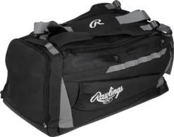 Rawlings Mach Baseball/Softball Duffle Bag -Rawlings Sport Gears Store MACHDB Black AR