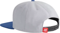 Marucci Youth Logo Flat Bill Snapback -Rawlings Sport Gears Store MAHTFB Y MAHTFBGYRB GrayRoyal BCKR