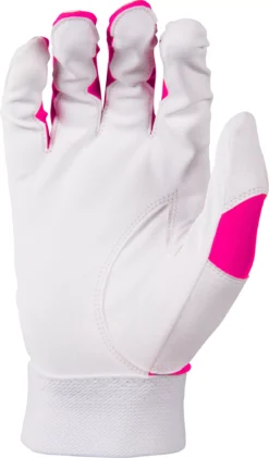 Marucci Tee Ball Badge Batting Gloves 3 Marucci Tee Ball Badge Batting Gloves -Rawlings Sport Gears Store MBGBAY W PK MBGBAYWPKYM WhitePink PALM