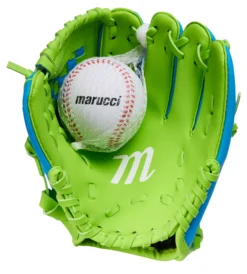 Marucci 8.5" Youth Backyard Tee Ball Glove & Ball -Rawlings Sport Gears Store MBYBG23 BLGR NOCOLOR DET
