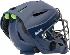 All-Star Youth MVP Pro Catcher's Helmet 7 All-Star Youth MVP Pro Catcher's Helmet -Rawlings Sport Gears Store MVP5 M S Navy BCKR alt1