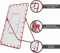 Rukket Sports Pitch Back Rebounder -Rawlings Sport Gears Store RBND300 NOCOLOR DET alt5