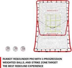 Rukket Baseball/Softball Rebounder Pro Trainer 10 Rukket Baseball/Softball Rebounder Pro Trainer -Rawlings Sport Gears Store RBND500 NOCOLOR DET alt1