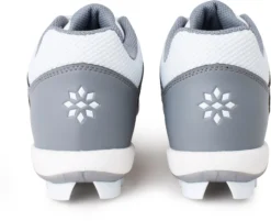 RIP-IT Kids' Diamond Softball Cleats -Rawlings Sport Gears Store RIPDICY CW GREYWHITE BCK