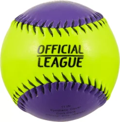 DICK'S Sporting Goods 11" Game Stopper Fastpitch Softball – Assorted Colors -Rawlings Sport Gears Store SBL00108 NOCOLOR FRT alt1