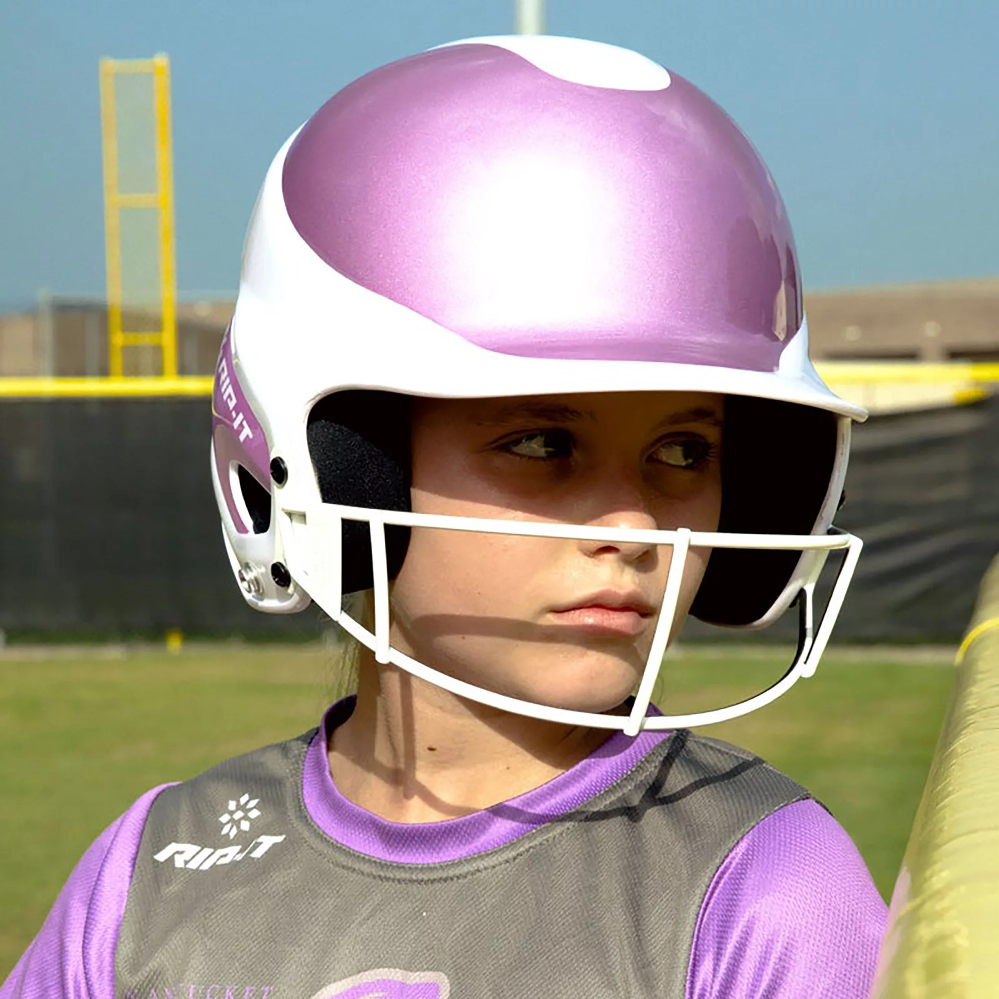 Rip-IT Vision Pro Shimmer Two-Tone Softball Batting Helmet 2 Rip-IT Vision Pro Shimmer Two-Tone Softball Batting Helmet - Image 2