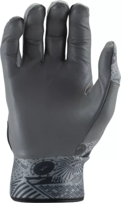 Victus Adult Nox Batting Gloves -Rawlings Sport Gears Store VBGNOX GY BK Gray PALM