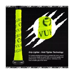 VukGripz Bat Grip Tape 8 VukGripz Bat Grip Tape -Rawlings Sport Gears Store VUKGRIPZ BLACK BlackWhite TEC
