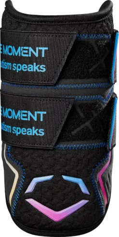 EvoShield 'Love The Moment' Pro-SRZ 2.0 Double Strap Batter's Elbow Guard -Rawlings Sport Gears Store WB5726507L Black FRT