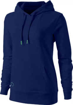 EvoShield Women's Pop Collar Terry Hoodie -Rawlings Sport Gears Store WB60074 03L Navy AL alt1