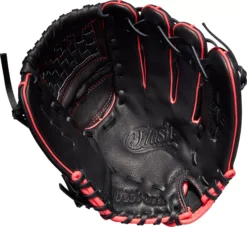 Wilson 11.5" Girls' Flash Series Softball Glove -Rawlings Sport Gears Store WBW100415115 NOCOLOR BCK
