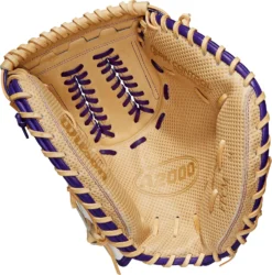 Wilson 34'' Aubree Munro A2000 SuperSkin Series Fastpitch Catcher's Mitt 2023 -Rawlings Sport Gears Store WBW10101834 NOCOLOR PALM