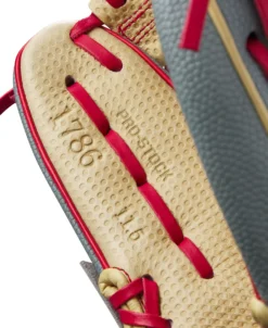 Wilson 11.5'' 1786 A2000 SuperSkin Series Glove 2023 -Rawlings Sport Gears Store WBW101286115 NOCOLOR DET alt2