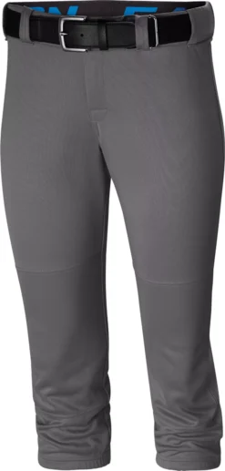 Easton Women's Elite Softball Pants -Rawlings Sport Gears Store WELITEP GR88 Graphite FRT alt1