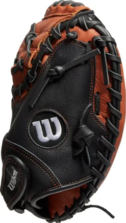 Wilson 32'' Youth A550 Series Catcher's Mitt -Rawlings Sport Gears Store WTA05RB20DCM Brown SDER