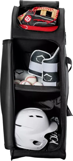 DeMarini Momentum 2.0 Wheeled Bag -Rawlings Sport Gears Store WTD9506 BL Blue OPN
