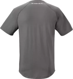 EvoShield Men's Pro Team Training T-Shirt 5 EvoShield Men's Pro Team Training T-Shirt -Rawlings Sport Gears Store WTV9701 CH2X Charcoal BCK