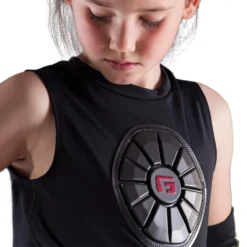 G-Form Youth Pro Sternum Shirt -Rawlings Sport Gears Store YSN0102 Black DET alt1